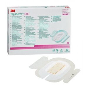 Tegaderm CHG, Chlorhexidingluconat - 10 x 15,5 cm, Gelpad 3cm x 7cm, 3M