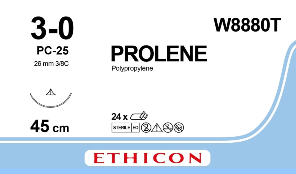 Prolene 45cm, 24pcs/box
