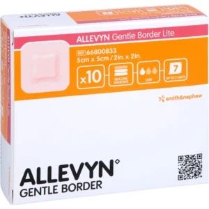 Smith & Nephew ALLEVYN GENTLE BORDER LITE 5CMx5CM