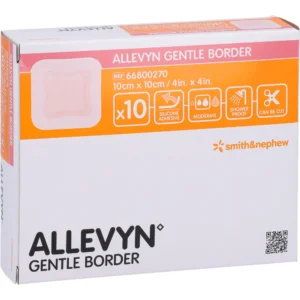 Smith & Nephew ALLEVYN GENTLE BORDER 10X10CM