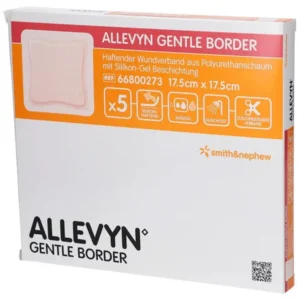 Smith & Nephew ALLEVYN GENTLE BORDER 17,5CMx17,5CM
