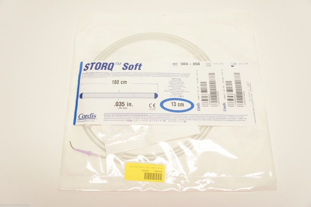 STORQ Steerable Guidewire, Soft Tip,  Angled 300 cm (503356Y)